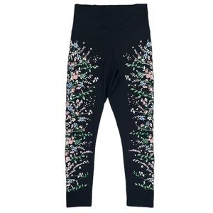 {EVCR} Floral 7/8 High Waisted Yoga Gym Workout Tights Leggings Pants